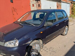 2008 Lada (ВАЗ) Kalina I, синий, 150000 рублей, вид 4