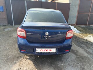 2015 Renault Logan II, синий, 730000 рублей, вид 4