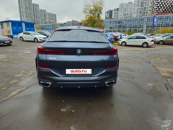 2020 BMW X6 30d III (G06), серый, 6599000 рублей - вид 6