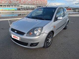 2008 Ford Fiesta Mk5, серебристый, 410000 рублей, вид 2