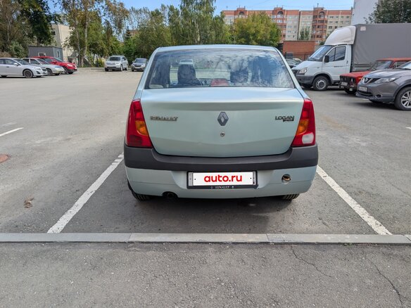 2006 Renault Logan I, зелёный, 230000 рублей - вид 2