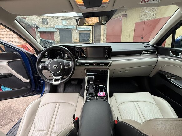 2021 Kia K5 III, синий, 2950000 рублей - вид 7