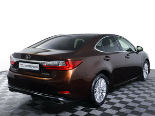 2015 Lexus ES 250 VI Рестайлинг, коричневый, 2326500 рублей, вид 5