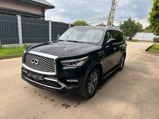 2021 Infiniti QX80 I Рестайлинг 3, чёрный, 4640000 рублей, вид 2