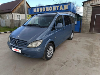 2004 Mercedes-Benz Vito 111 CDI L1 II (W639), синий, 850000 рублей, вид 1
