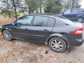 2008 Renault Megane II Рестайлинг, чёрный, 410000 рублей, вид 4