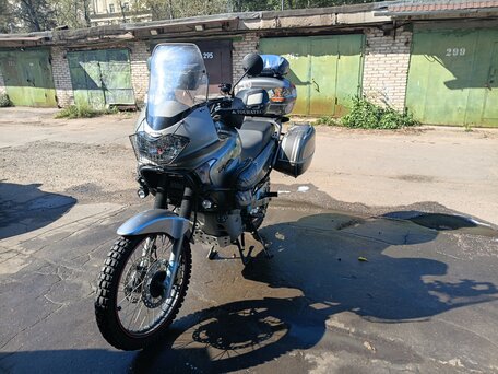 2005 Honda XL650V Transalp, серебристый, 470000 рублей, вид 4