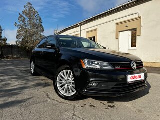 2016 Volkswagen Jetta VI Рестайлинг, чёрный, 1400000 рублей, вид 3