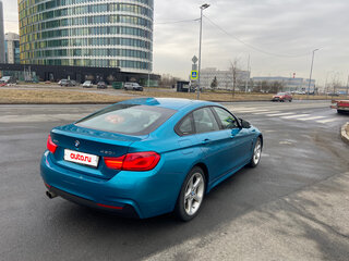 2017 BMW 4 серии Gran Coupe 430i xDrive F32/F33/F36 Рестайлинг, синий, 2680000 рублей, вид 4