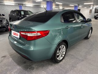 2012 Kia Rio III, зелёный, 639000 рублей, вид 5