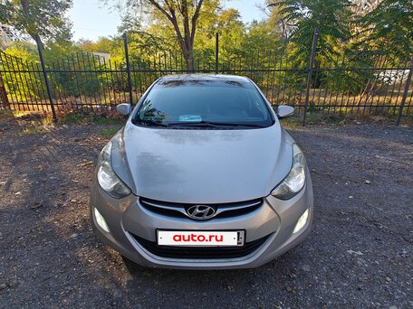 2011 Hyundai Elantra V (MD), серебристый, 925000 рублей, вид 2