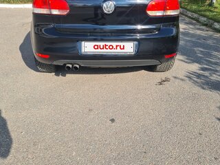 2012 Volkswagen Golf VI, чёрный, 865000 рублей, вид 3