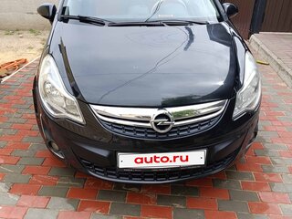 2012 Opel Corsa D Рестайлинг II, чёрный, 650000 рублей, вид 2
