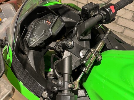 2013 Kawasaki Ninja 300, зелёный, 370000 рублей, вид 2