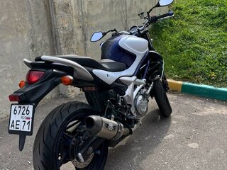 2010 Suzuki SFV 400 Gladius, синий, 430000 рублей, вид 4