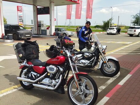 2005 Harley-Davidson Sportster 1200, красный, 650000 рублей, вид 5