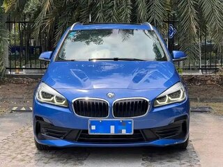 2019 BMW 2 серии Gran Tourer Gran Tourer 218i F46 Рестайлинг, синий, 1435000 рублей, вид 2