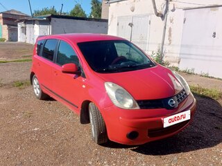 2007 Nissan Note I, красный, 450000 рублей, вид 3