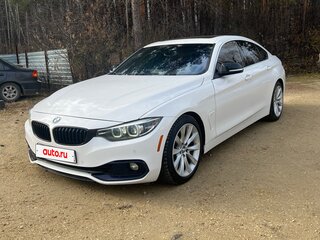 2018 BMW 4 серии Gran Coupe 430i F32/F33/F36 Рестайлинг, белый, 2500000 рублей, вид 2