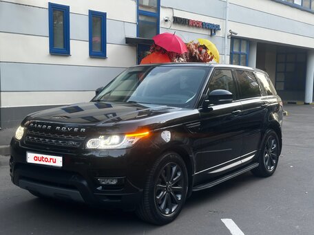2014 Land Rover Range Rover Sport II, чёрный, 3750000 рублей, вид 1