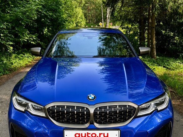 2020 BMW 3 серии M340i xDrive VII (G2x), синий, 4300000 рублей - вид 3