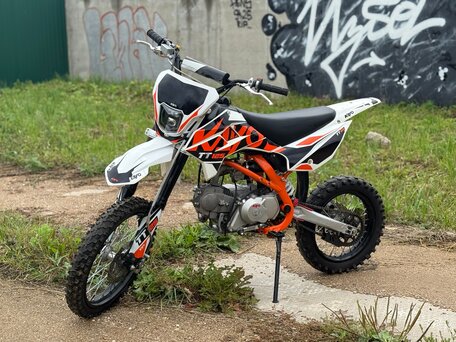 2024 Kayo Basic TT125EM, оранжевый, 69999 рублей, вид 1