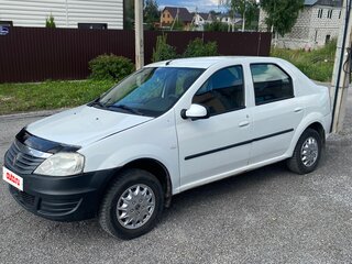 2013 Renault Logan I Рестайлинг, белый, 340000 рублей, вид 2