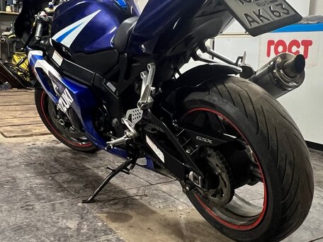 2005 Suzuki GSX-R 600, синий, 480000 рублей, вид 4