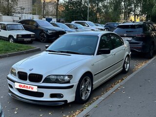 2002 BMW 3 серии 320i IV (E46) Рестайлинг, белый, 590000 рублей, вид 2