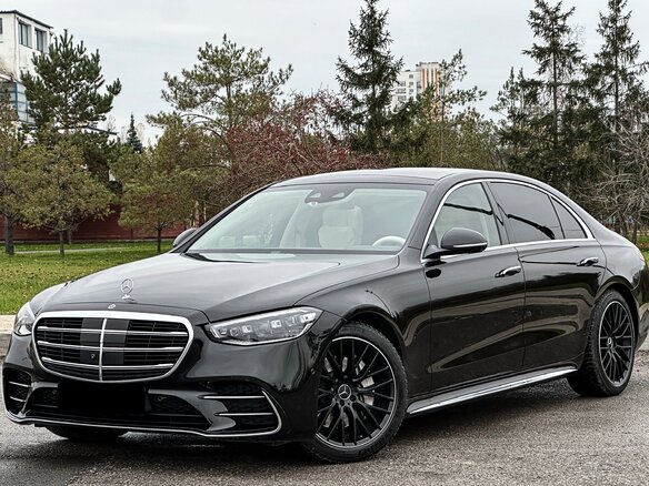 2021 Mercedes-Benz S-Класс 350 d Long 4MATIC VII (W223), чёрный