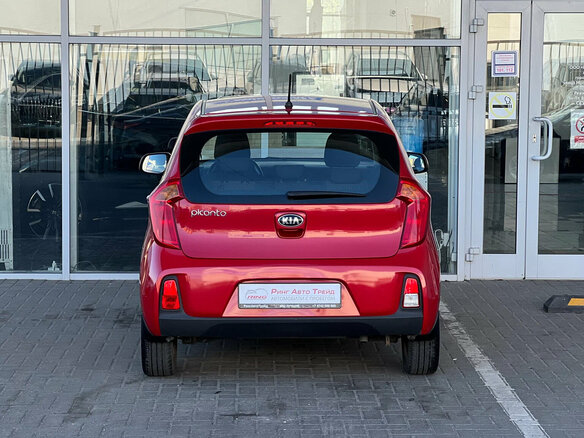 2015 Kia Picanto II, красный, 1049000 рублей - вид 3