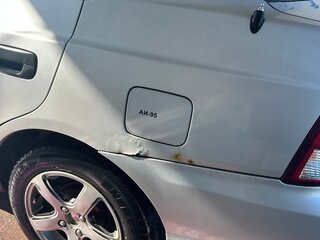 2001 Hyundai Accent II, серебристый, 205000 рублей, вид 5