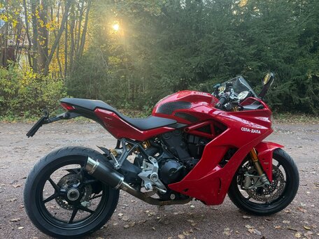 2018 Ducati Supersport, красный, 750000 рублей, вид 1