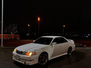 1999 Toyota Mark II VIII (X100), белый, 865000 рублей, вид 2