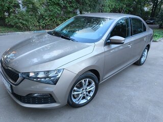 2020 Skoda Rapid I Рестайлинг, коричневый, 1600000 рублей, вид 1