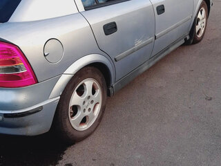 2000 Opel Astra G, серебристый, 390000 рублей, вид 2