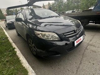 2008 Toyota Corolla X (E140, E150), чёрный, 400000 рублей, вид 2