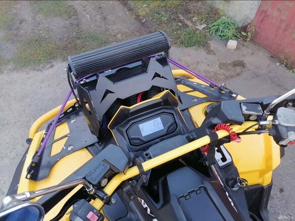 2014 Stels ATV-800 Guepard Cargo, жёлтый, 700000 рублей