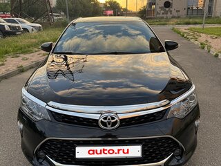 2018 Toyota Camry VII (XV50) Рестайлинг 2, чёрный, 2250000 рублей, вид 4