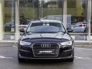 2015 Audi A6 IV (C7) Рестайлинг, чёрный, 2040000 рублей, вид 2