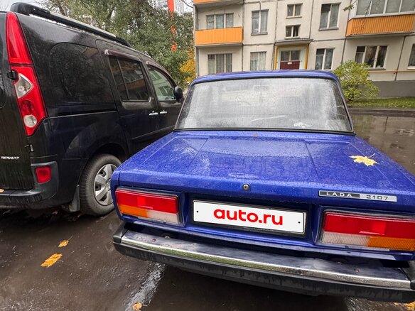 2011 Lada (ВАЗ) 2107, синий, 330000 рублей - вид 3