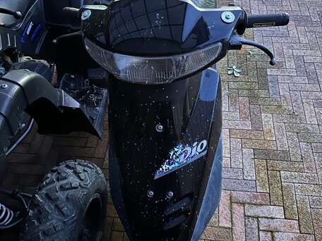 2007 Honda Dio, чёрный, 40000 рублей, вид 1