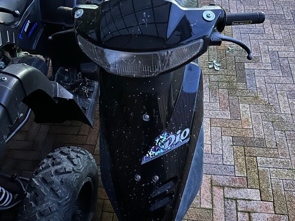 2007 Honda Dio, чёрный, 40000 рублей