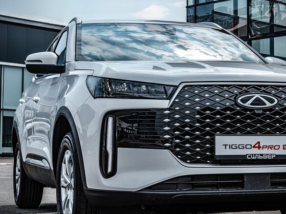 2025 Chery Tiggo 4 I Рестайлинг 2, белый - вид 9