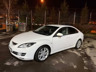 2008 Mazda 6 II (GH), белый, 750000 рублей, вид 1