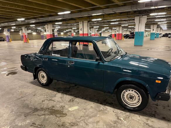 2006 Lada (ВАЗ) 2107, синий - вид 1