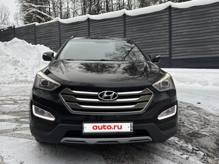 2013 Hyundai Santa Fe III, чёрный, 1600000 рублей, вид 2