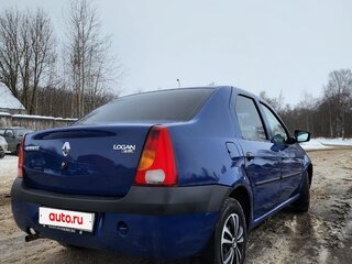 2006 Renault Logan I, синий, 350000 рублей, вид 4