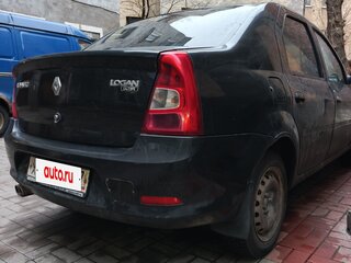 2012 Renault Logan I Рестайлинг, чёрный, 190000 рублей, вид 5