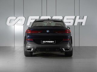 2022 BMW X6 40i III (G06), синий, 9199000 рублей, вид 4
